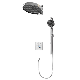 wocam沃咖R12电镀色淋浴暗装恒温花洒套装预埋入墙式花洒浴室简约