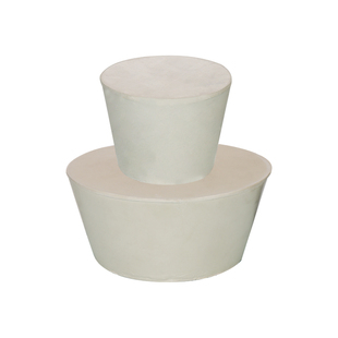 SAIEISE 实心橡胶塞真空密封塞试管水管塞子抽滤瓶三角瓶烧瓶堵头