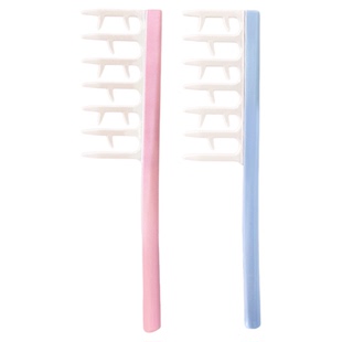 大齿梳子发根蓬松梳发缝梳按摩美发梳宽齿梳造型梳子鹿角美发梳子