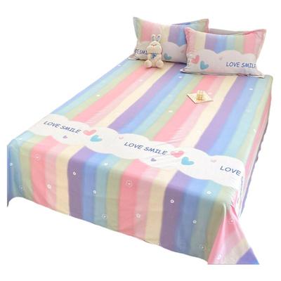 100%全棉床单单件不起球不掉色