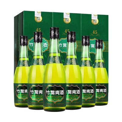 竹叶青露酒45度牧童竹475ml*6瓶