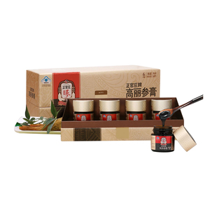 【六年根高丽参】正官庄高丽参膏30g4瓶长辈红参皂苷免疫调节疲劳
