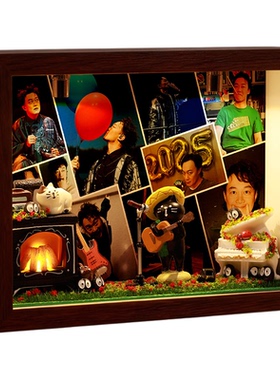 一框多用！陈奕迅照片收纳小夜灯