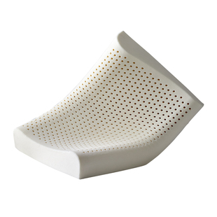 红豆泰国天然乳胶枕头护颈椎助睡眠学生宿舍枕芯正品成人一对家用