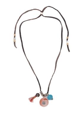 平安扣南红玛瑙小叶紫檀琉璃珠