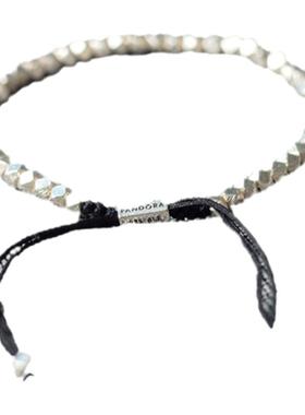 言午原创清迈手工银可刻字可调节