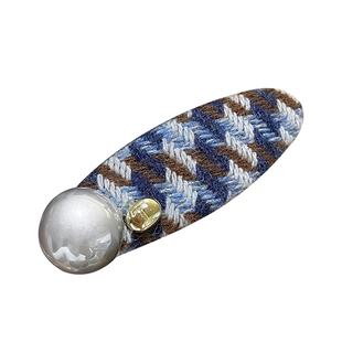 爱心撞色刘海夹女前额发夹侧边夹碎发2025新款高端一字夹发卡头饰