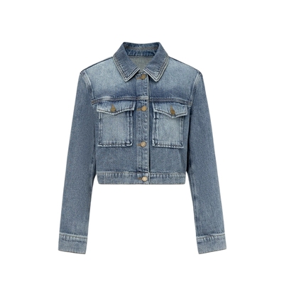 商场同款仿佛2023年早秋衬衫休闲