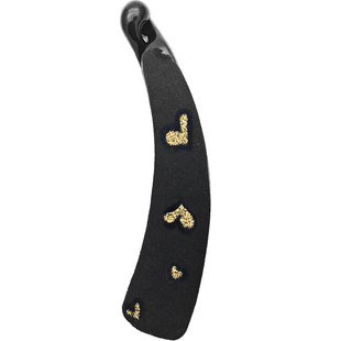 Anna Orr品牌发饰蕾丝爱心香蕉夹竖夹马尾发夹韩版女发卡简约大气