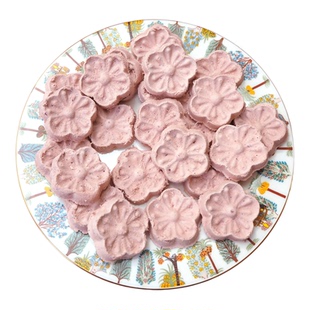 冻干蔓越莓鸡肉鲜花饼80g约23个犬猫喜欢美毛泌尿道高颜值鲜花饼