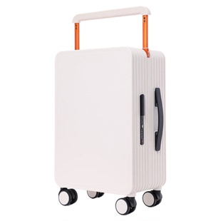 新款中置宽拉杆行李箱20寸静音万向轮登机拉杆箱女抗摔耐用旅行箱