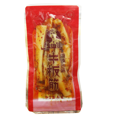 独伊佳清真食品香辣小包装牛板筋