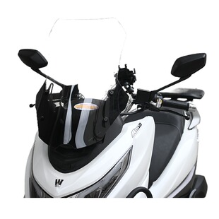 适用豪爵UHR150防摔防撞护杠保险杠排气保护罩加长后挡泥靠背配件