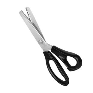 免锁边剪刀裁缝专用手工DIY三角形锯齿专业裁布花边剪波浪剪布艺家用剪子不锈钢办公用品缝纫小型宿舍用学生