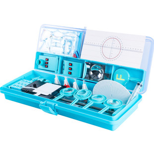 初中物理光学实验箱器材光具座全套初二八年级上册实验箱凸透镜小孔成像水透镜凹透镜光的折射反射平面