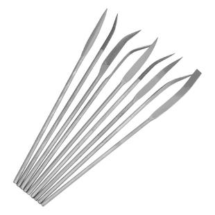 异形什锦锉刀金属模具整形去毛刺打磨工具扁平三角半圆小型钢锉刀