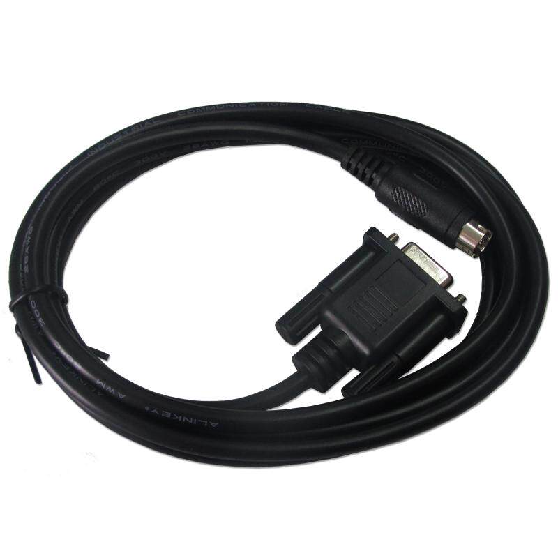 适用威纶通/三菱PLC与威纶触摸屏通讯线6070/6071IP/IQ与FX3U连接
