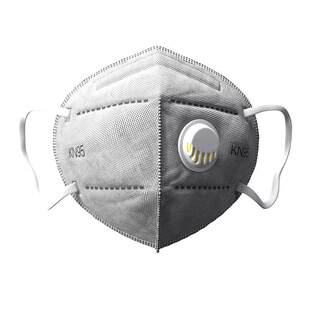KN95专业防护自吸过滤式防尘口罩工业防护活性炭透气不勒耳防雾霾