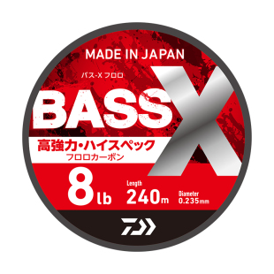 DAIWA达瓦碳线BASS-X FLUORO氟碳线路亚钓鱼线前导线耐磨顺滑远投