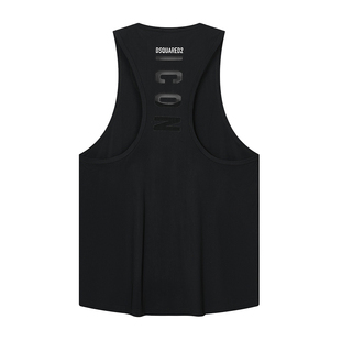 DSQUARED2 D2次方 男士健身运动休闲打底无袖T恤背心 D9D435430