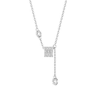 【自营】DAISY BEAUTY 纯银小蛮腰项链S925银女吊坠锁骨链小众