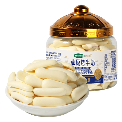 草原烤鲜牛奶烤奶脆108g*2罐