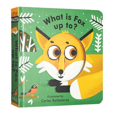 小狐狸在干什么英文原版绘本