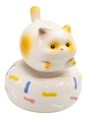 景德镇陶瓷大猫咪转转