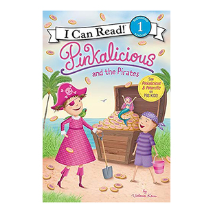 【现货】【粉红公主】海盗 Pinkalicious and the Pirates英文儿童绘本原版图书进口书籍Kann, Victoria