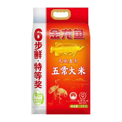 金龙鱼6步鲜五常大米5kg×1袋