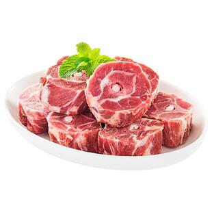 天顺源羔羊脖骨1kg*2袋新鲜多肉羊蝎子羊脊骨清真食品老北京火锅