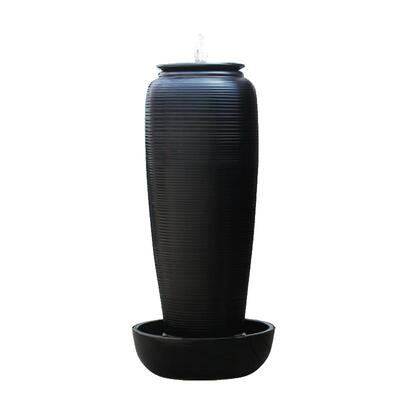 陶瓷加湿器流水摆件花瓶喷泉陶罐