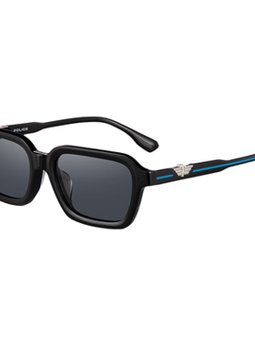 POLICE硬汉近视太阳镜带度数美式