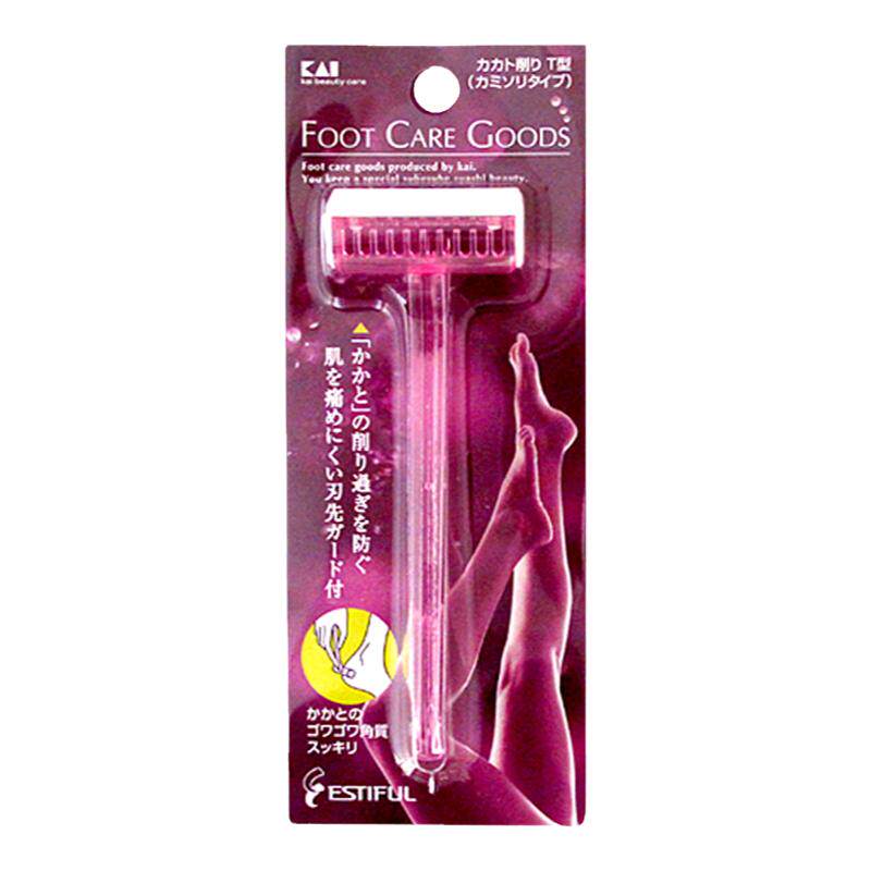 日本KAI贝印去脚底脚后跟硬皮死皮刀工具去角质老茧鸡眼修脚刀器