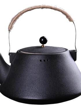复古陶瓷窑变提梁壶大号茶壶单壶