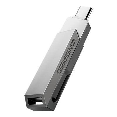 移速128G Type-C手机U盘双接口USB3.1适用于安卓苹果车载电脑优盘