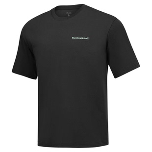 斯凯奇2026年春季男女户外防晒t恤休闲运动风凉感速干衣宽松短袖