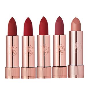 Anastasia/ABH哑光雾面唇膏口红3g玫瑰小金管白桃摩卡显白显色