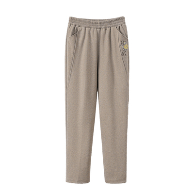 雅鹿妈妈春秋百搭休闲裤奶奶裤子