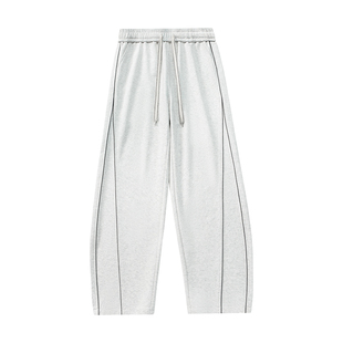 NASA STUSY美式复古2026新款春装男款休闲长裤子直筒宽松男士卫裤