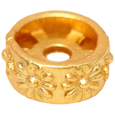 diy尼泊尔纯银手串隔珠