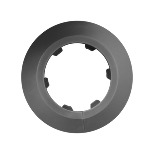 灰色管道装饰盖墙洞下水管角阀燃气遮挡水龙头遮丑消防管圈墙孔盖