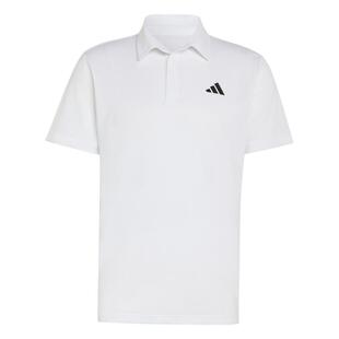 学院风针织网球运动翻领短袖POLO衫男夏季新款adidas阿迪达斯官方