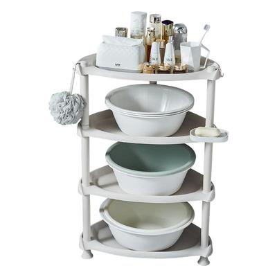 沥水加厚三角脸盆水桶收纳架