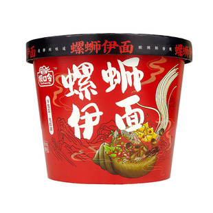 【桶装】捞口令桶装螺蛳伊面冲泡螺蛳粉方便速食伊面夜宵方便面