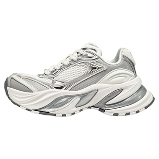 【新品】OGR浮尾老爹鞋男女26春夏新款运动休闲银色增高透气网面