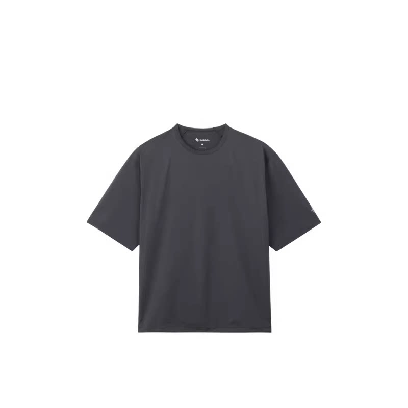 【新品】Goldwin防晒抗菌短袖T恤UPF50+下摆抽绳宽松男女同款