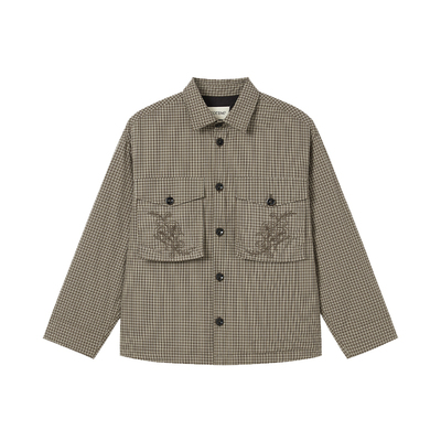 绗缝棉衬衫PADDINGBOXJACKET