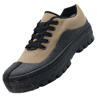 3537正品解放鞋男防水户外登山鞋工地耐磨工地劳动胶鞋透气劳保鞋