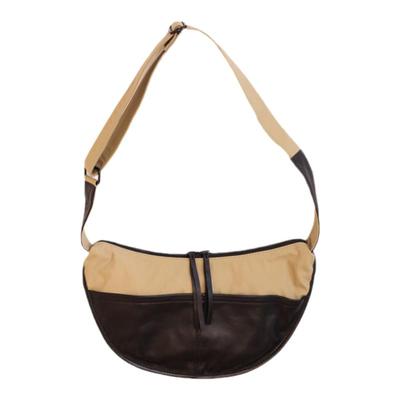 仟佰格轻便大斜挎包尼龙饺子包